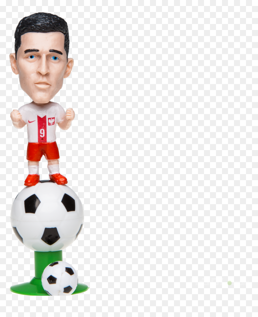 Figurine "robert Lewandowski - Soccer Player, HD Png Download - robert lewandowski png