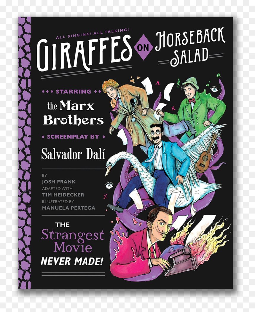Giraffes On Horseback Salad, HD Png Download - groucho marx png