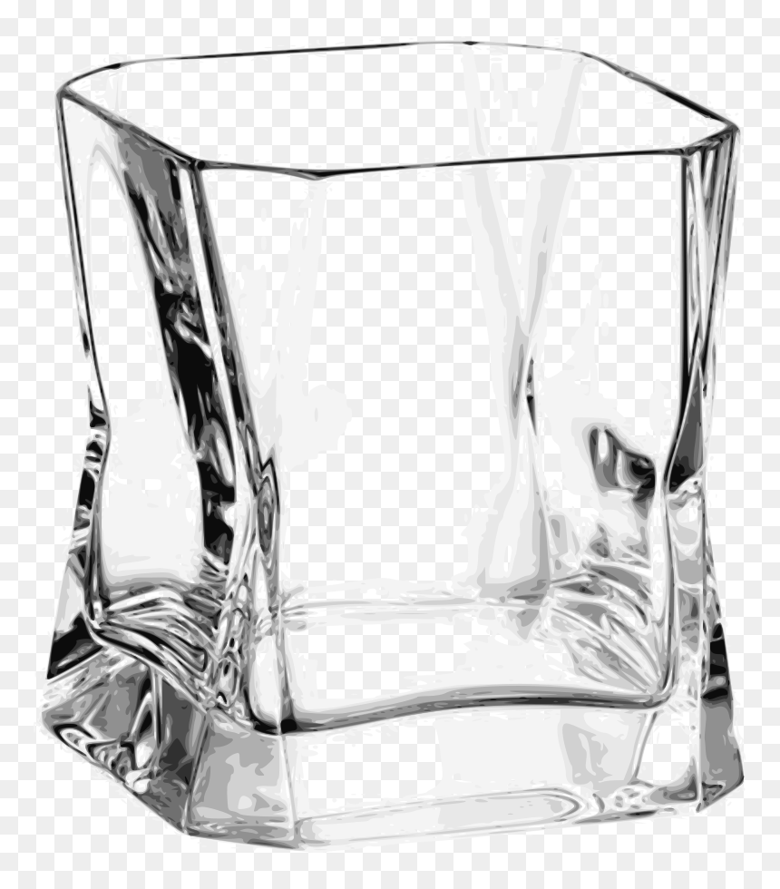 Glass Svg Clip Arts - Cibi Double Old Fashion, HD Png Download - glass vector png