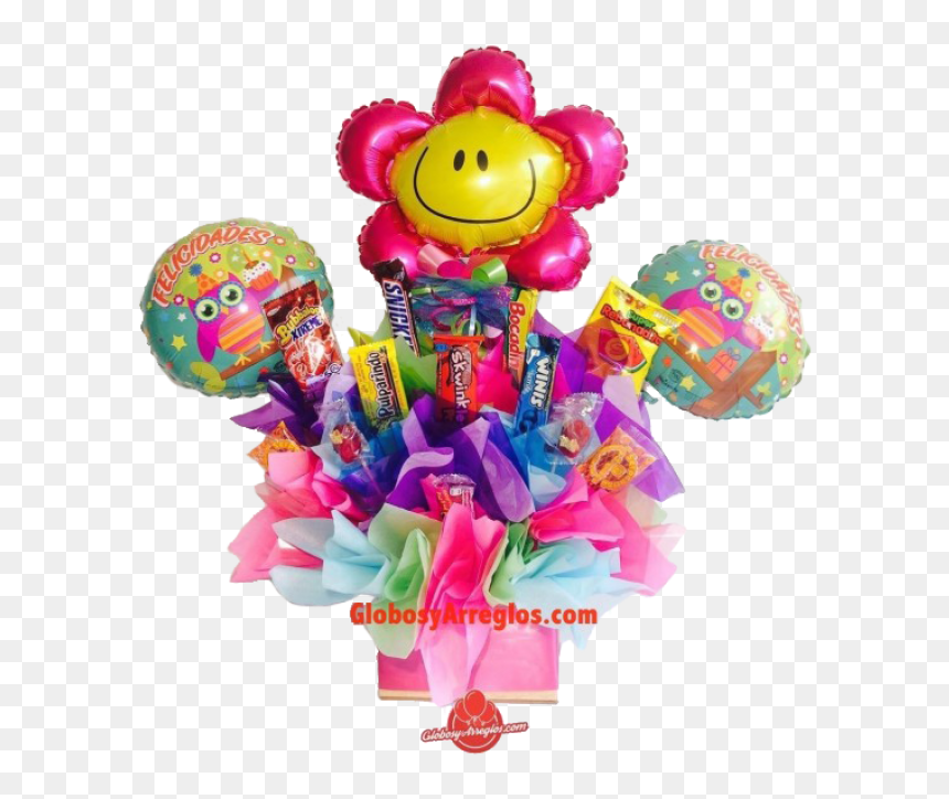 Cumpleaños Detalles De Regalo , Png Download - Arreglo De Globos Y Dulces, Transparent Png - regalos de cumpleaños png