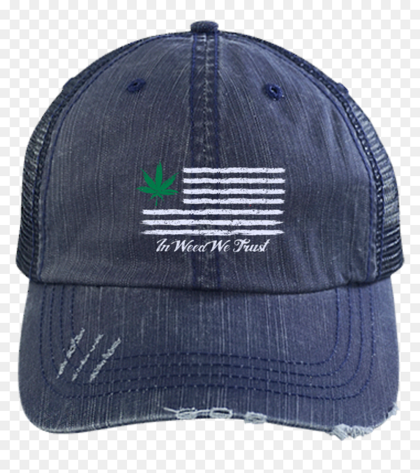 Trucker Hat, HD Png Download - weed hat png