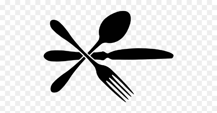 Food Clipart Black And White Logo, HD Png Download - rotisserie chicken png