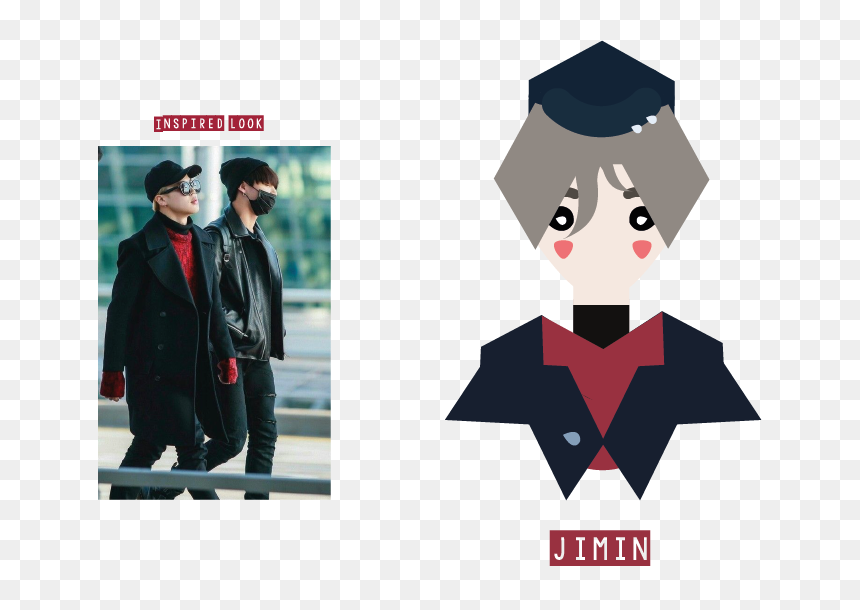 Bts À L Aéroport, HD Png Download - bts chibi png
