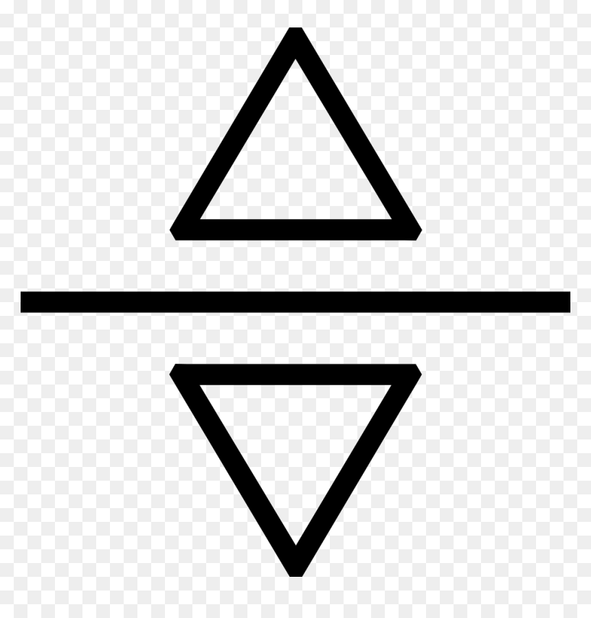 Portable Network Graphics, HD Png Download - upside down triangle png