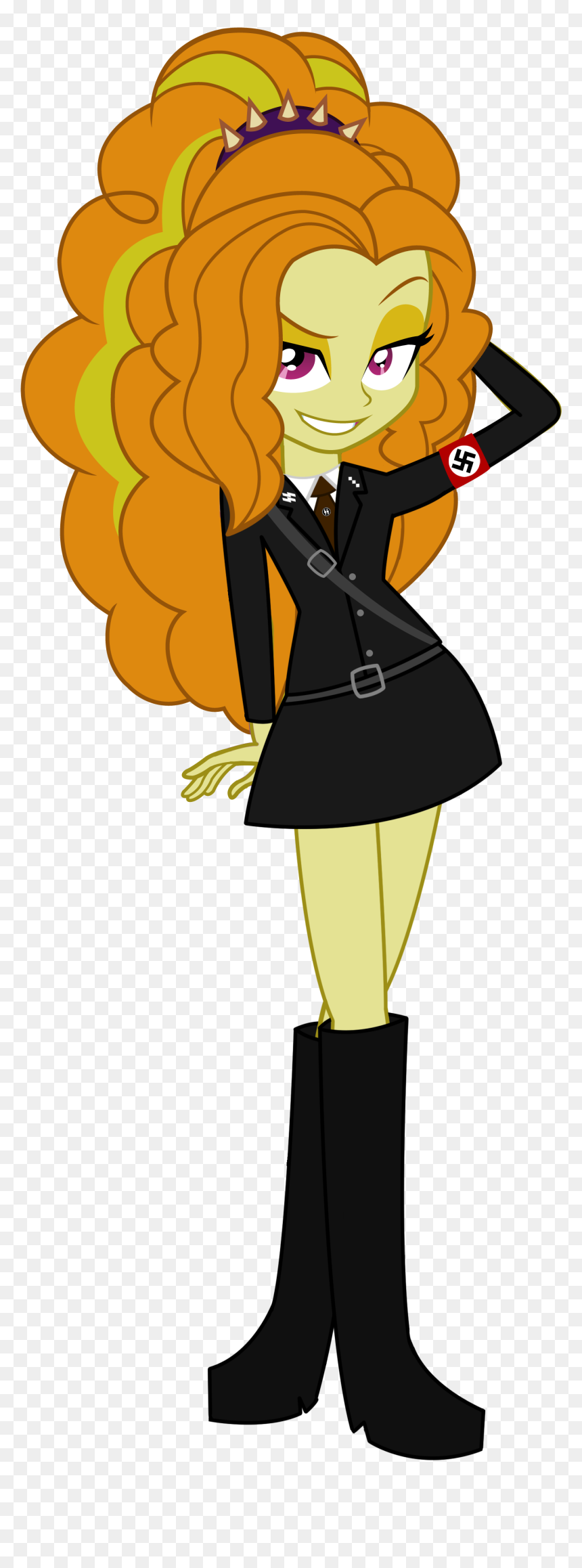 My Little Pony Equestria Girl Adagio, HD Png Download - nazi uniform png