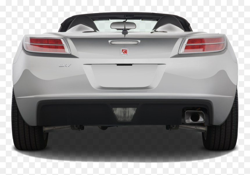 Saturn Sky 2008 Rear, HD Png Download - car back view png
