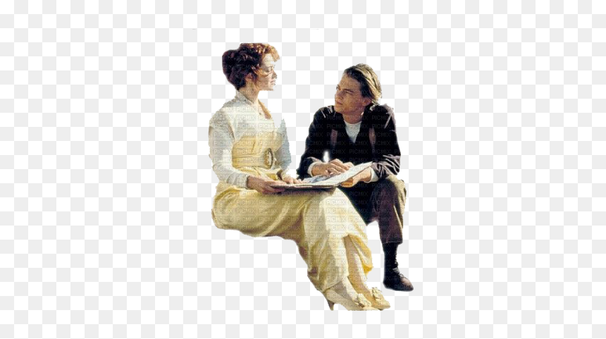 Rose And Jack Png Image Background - Rose And Jack Titanic Png, Transparent Png - jack png