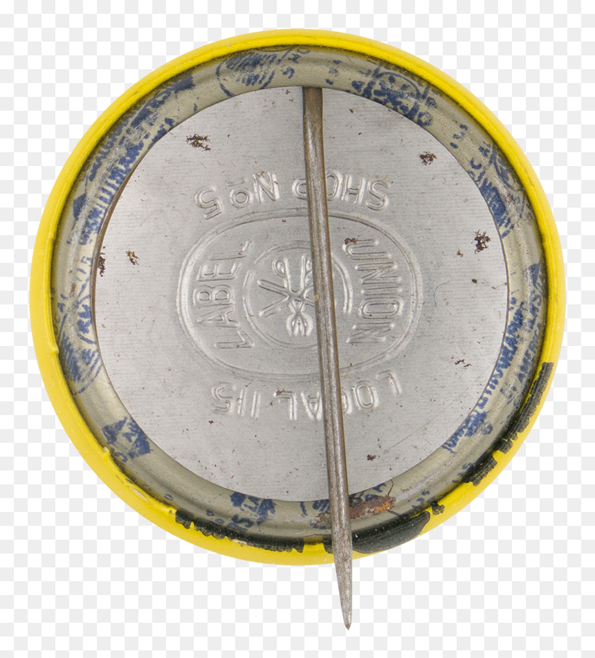 Joe Must Go Yellow Button Back Political Button Museum - Circle, HD Png Download - go button png