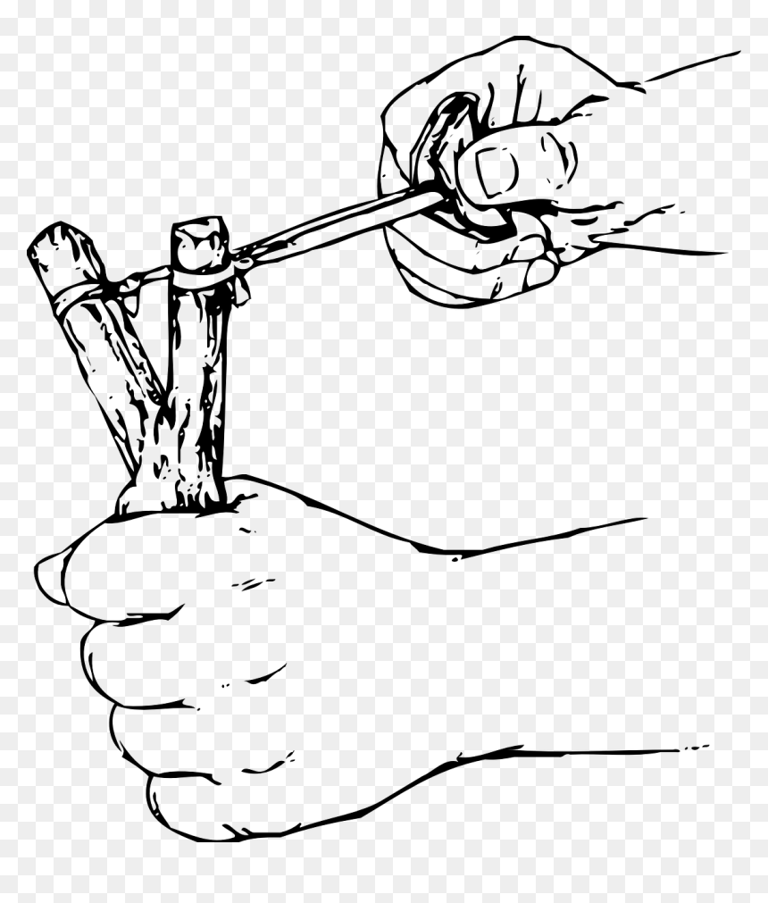 A Prank Is Not A Social Experiment - Clip Art Sling Shot, HD Png Download - prank png