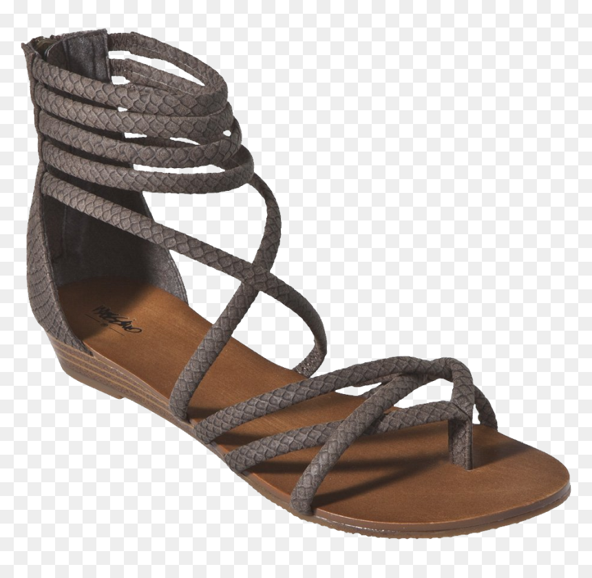 Leather Sandal Ladies Png Image - Sandals With Transparent Background, Png Download - ladies png