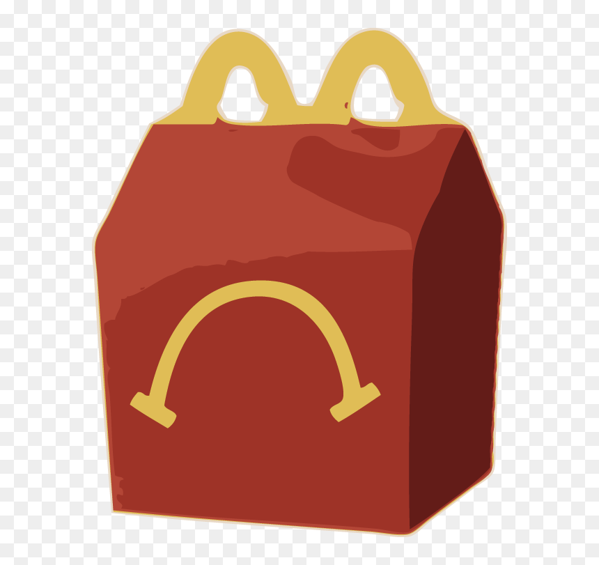 Not So Happy Meals - Happy Meal Sad Face, HD Png Download - ronald mcdonald face png