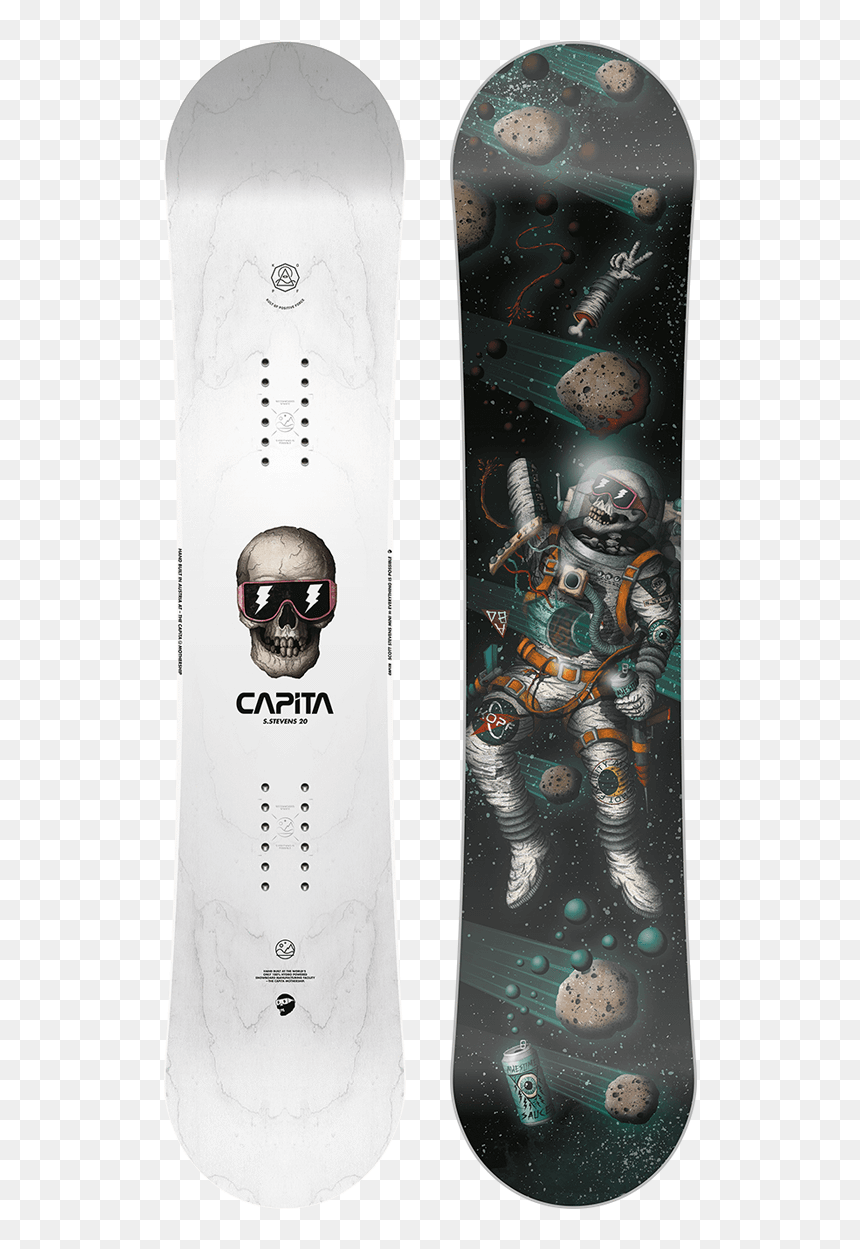 120 - Capita Snowboard, HD Png Download - snowboarding png