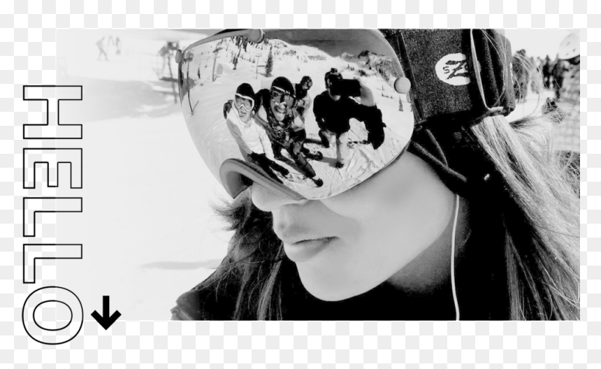 Snowboarding - Monochrome, HD Png Download - snowboarding png