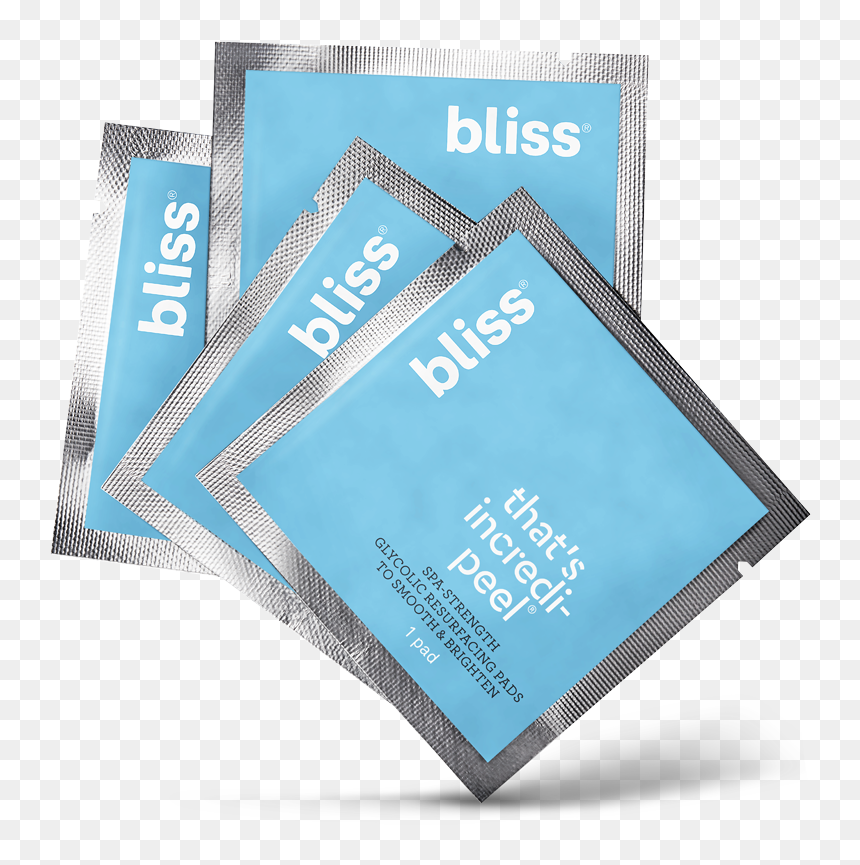 Bliss That's Incredi Peel Glycolic Resurfacing Pads, HD Png Download - cruelty free png
