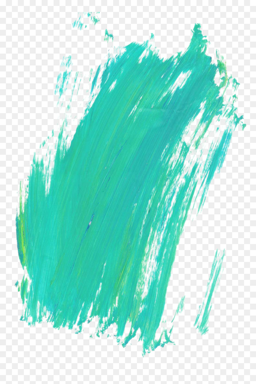 #blue #green #stroke #ink #stain #paint #freetoedit - Paint Brush Stroke Png, Transparent Png - ink stain png