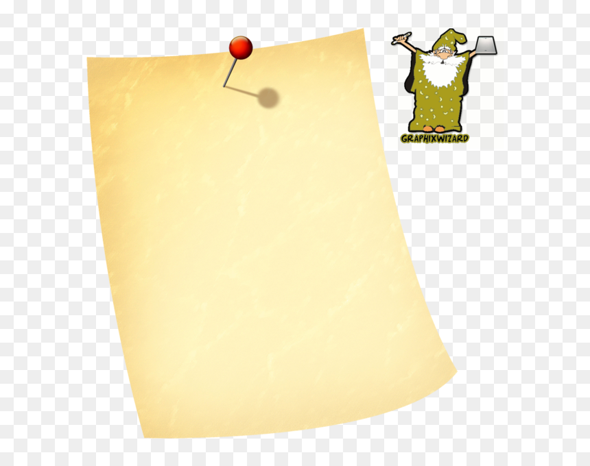 Illustration, HD Png Download - pinned paper png