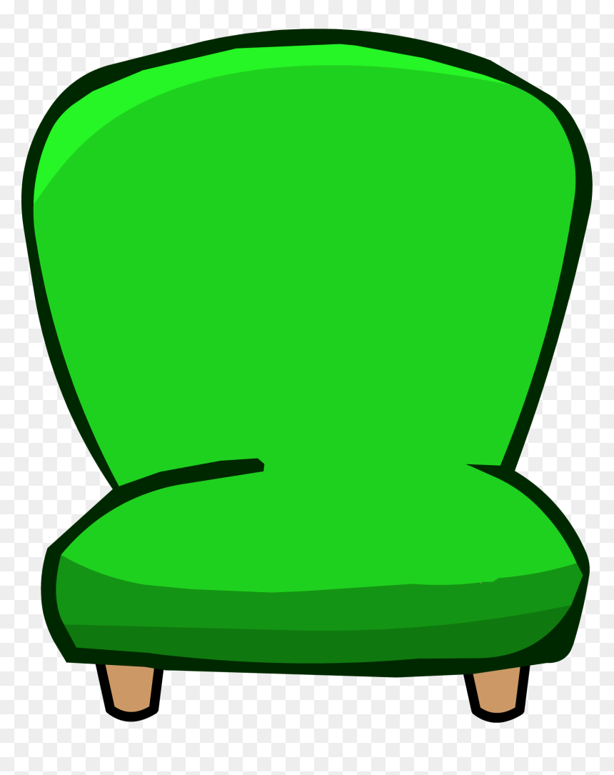 Sillas Png -chair Clipart Green Chair, Transparent Png - sillas png