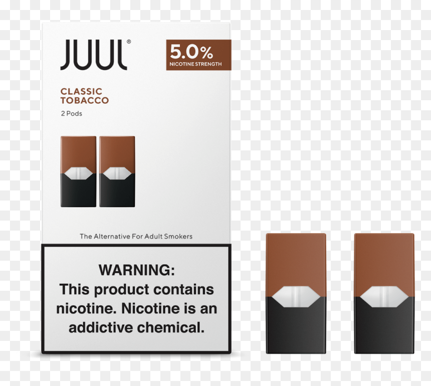 Juul Pods Virginia Tobacco, HD Png Download - juul png