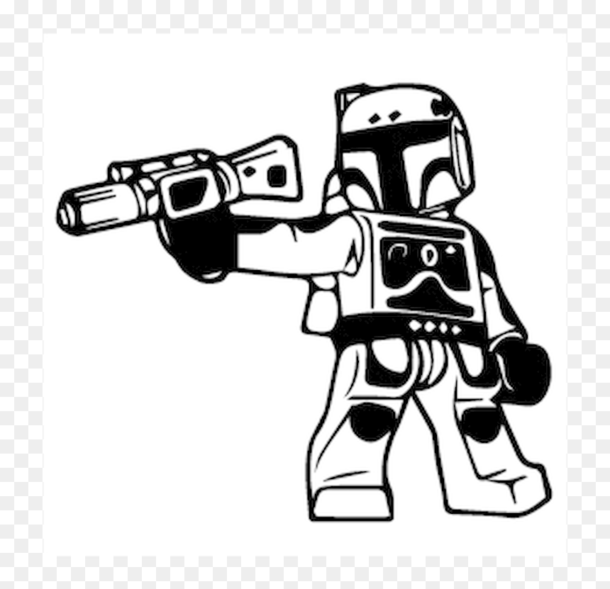 Decal, HD Png Download - boba fett png