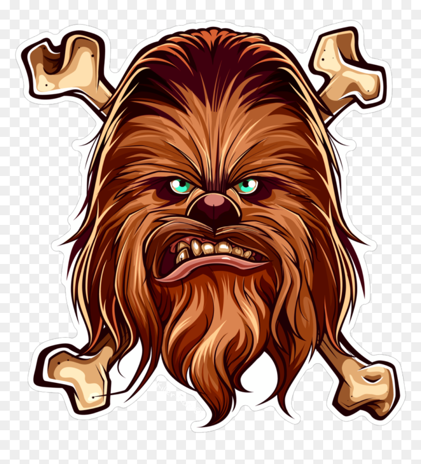 Chewbacca Illustration, HD Png Download - chewbacca png