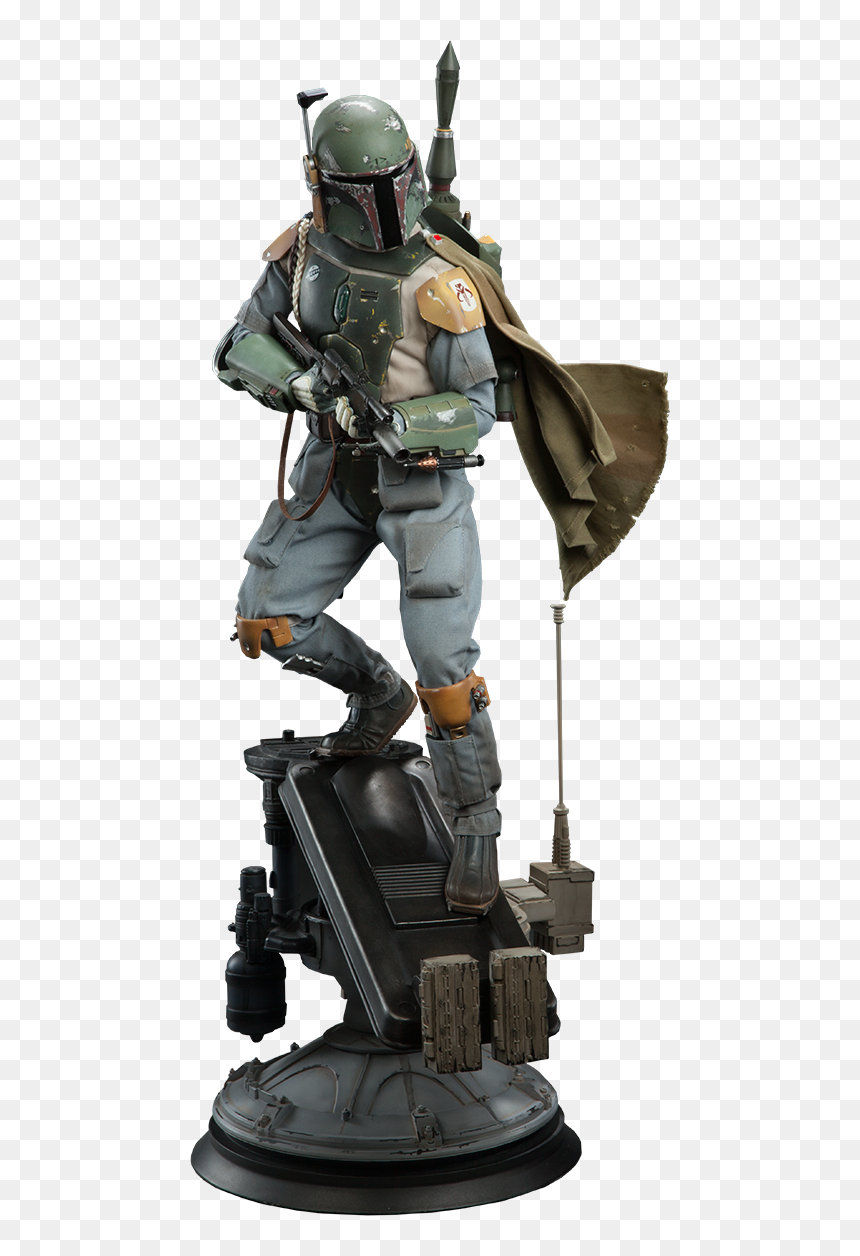 Statue Boba Fett, HD Png Download - boba fett png