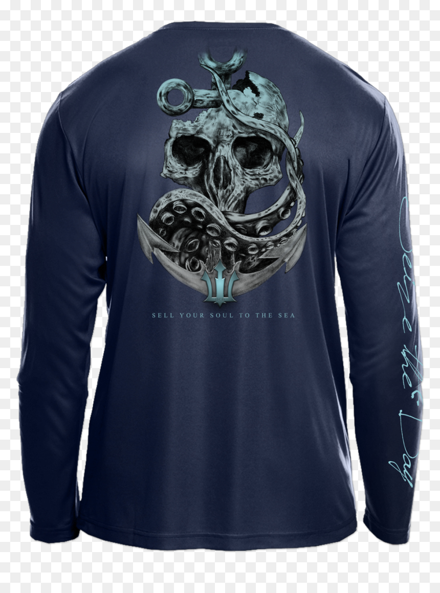Long-sleeved T-shirt, HD Png Download - tentacle png