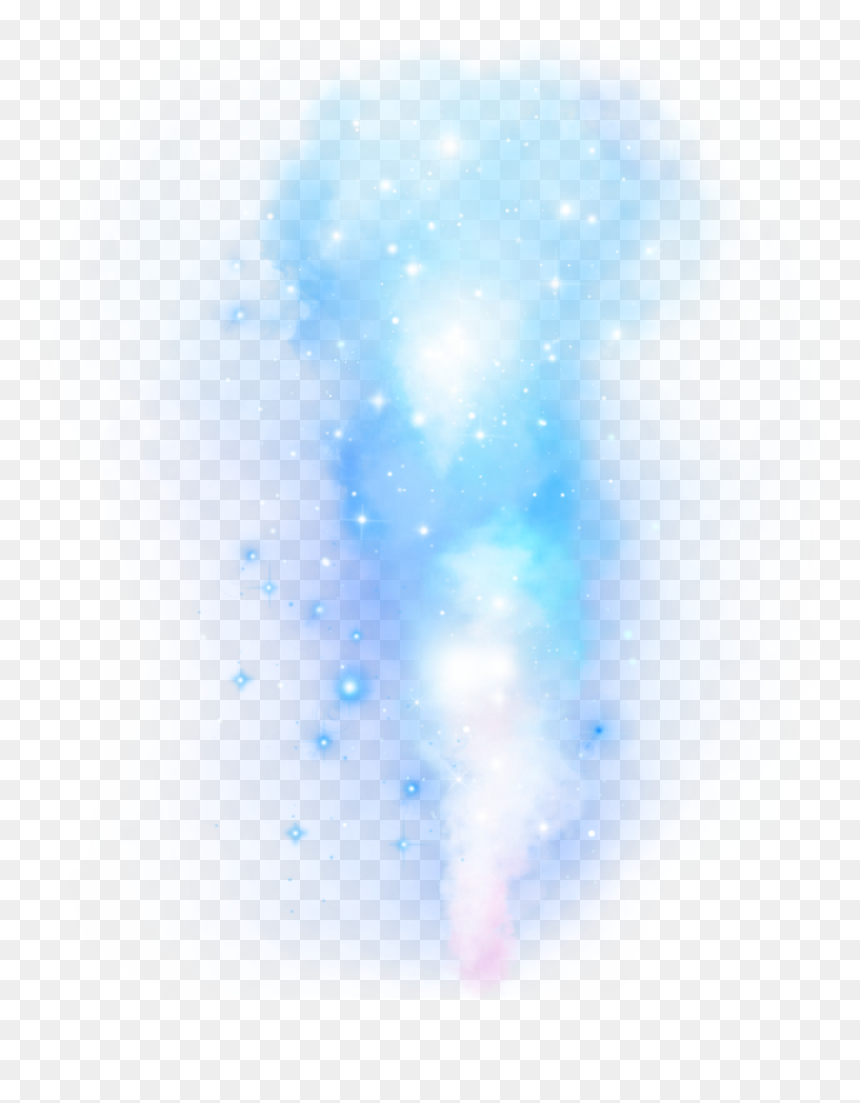 Glitter Smoke Png, Transparent Png - blue smoke png