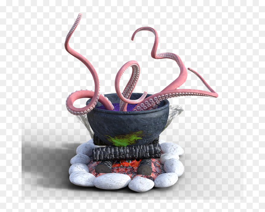 Octopus, HD Png Download - tentacle png