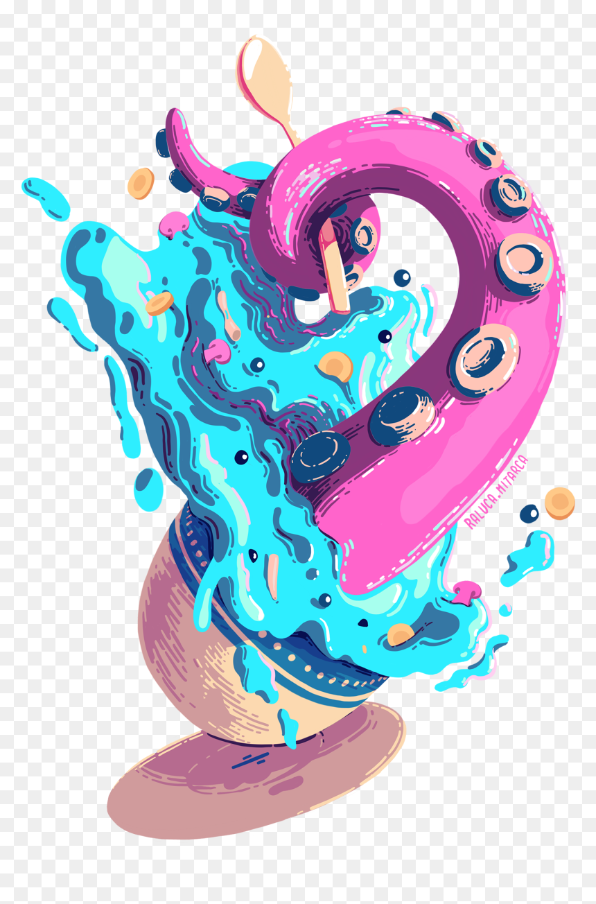 Illustration, HD Png Download - tentacle png