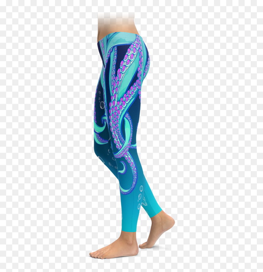 Tentacle Leggings, HD Png Download - tentacle png