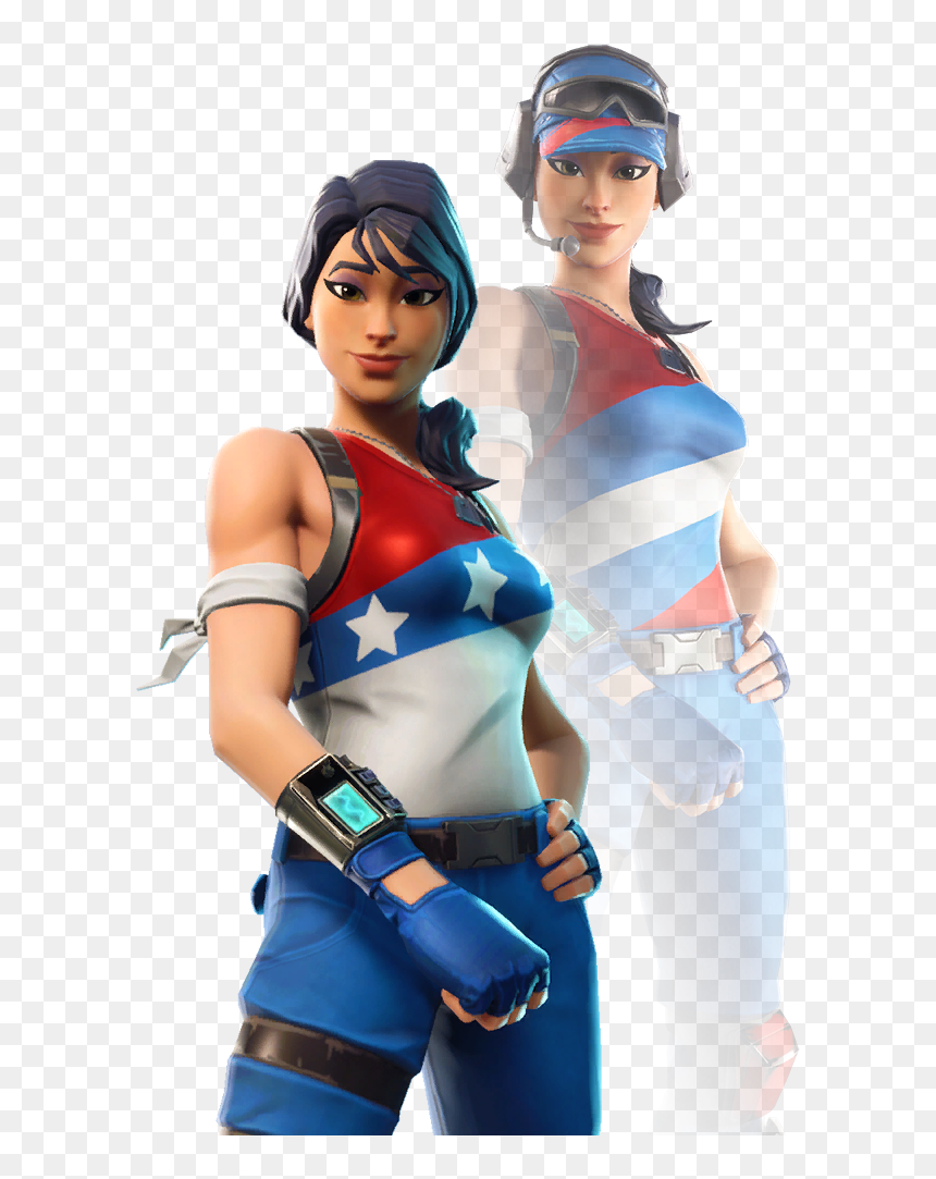 Star Spangled Ranger Png, Transparent Png - fortnite scar png