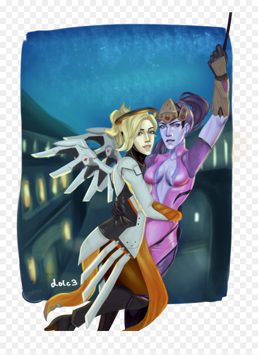 Cartoon, HD Png Download - widowmaker png