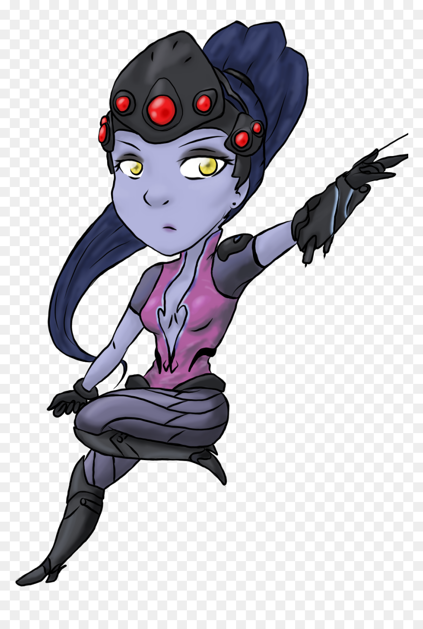Cartoon, HD Png Download - widowmaker png