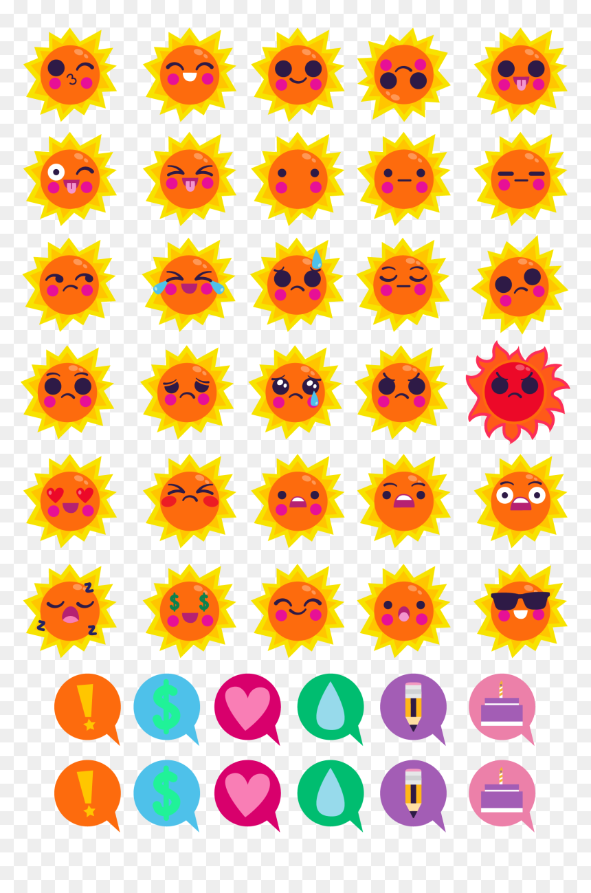 Cosmic Funnies Emoji, HD Png Download - sun emoji png