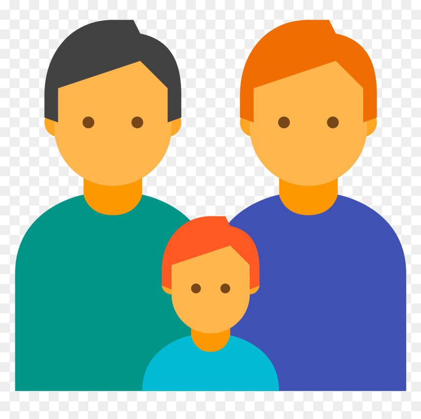Family Flat Icon Png, Transparent Png - family icon png