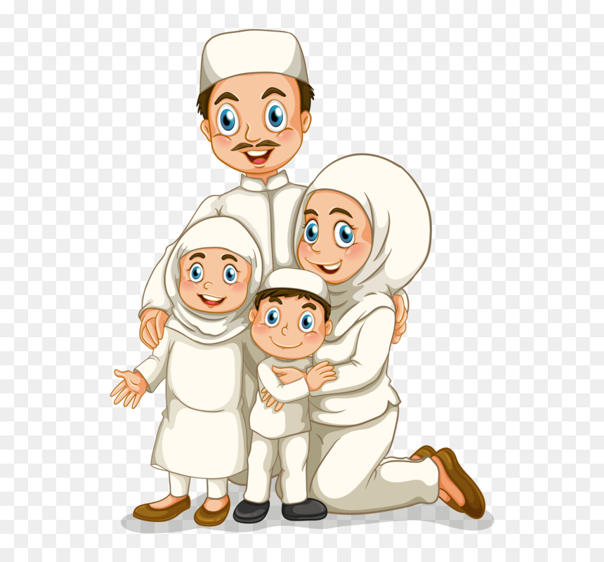 Muslim Father And Mother, HD Png Download - family icon png