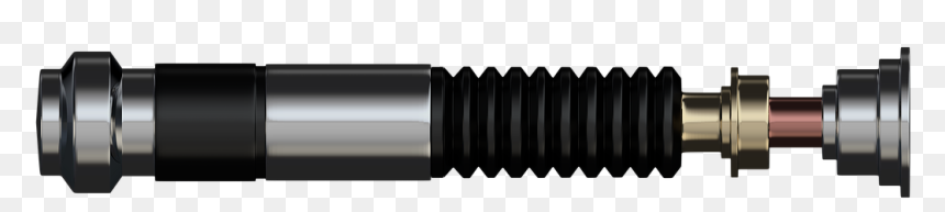 Lightsaber Hilt No Background, HD Png Download - red lightsaber png