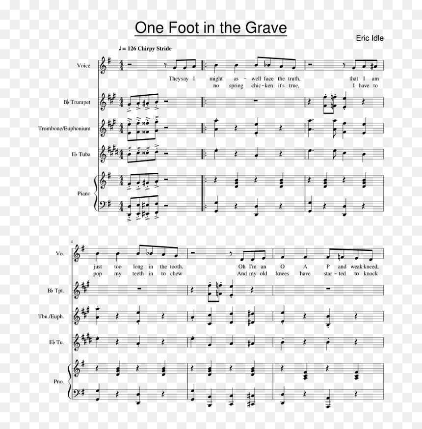 Yuru Camp Sheet Music Guitar, HD Png Download - grave png