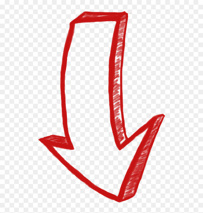 Red Arrow Png Chalk, Transparent Png - chalk png