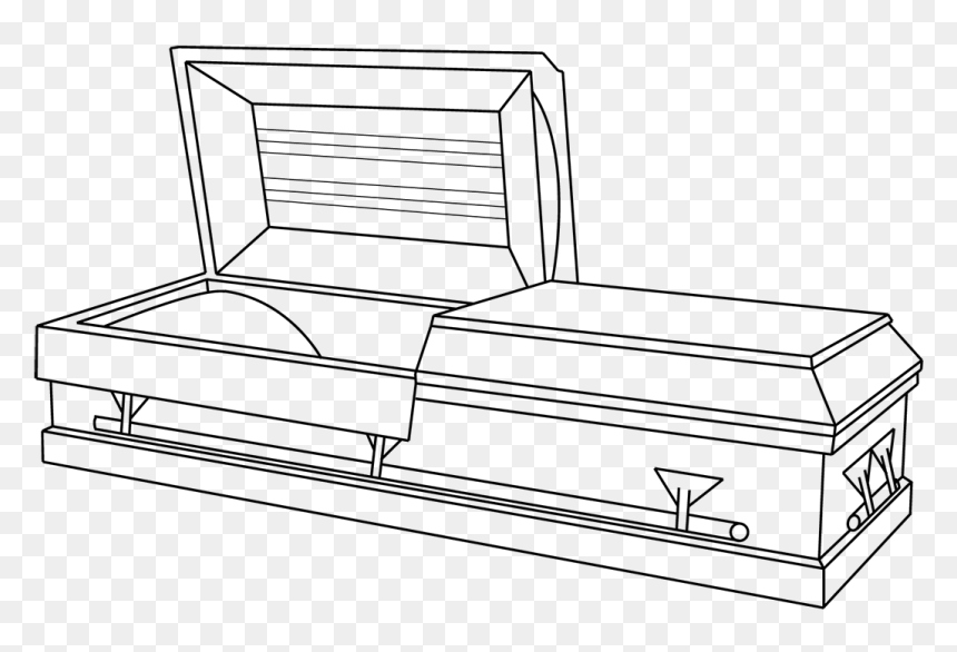Trunk, HD Png Download - coffin png