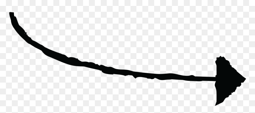 Calligraphy, HD Png Download - arrow .png