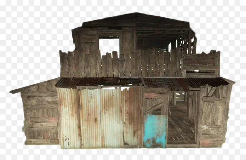 Fallout 4 Wood Wall, HD Png Download - wood plank png