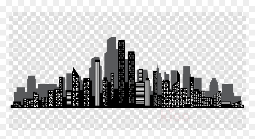Coffee Shop Logo Png, Transparent Png - city silhouette png