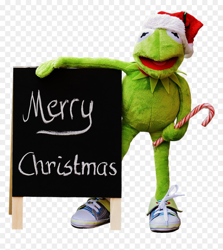 Merry Christmas Kermit, HD Png Download - kermit png