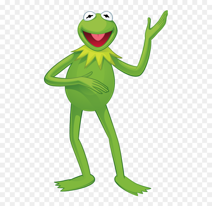 Sesame Street Kermit Cartoon, HD Png Download - kermit png