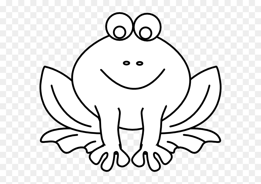 Frog Outline Clip Art, HD Png Download - kermit png