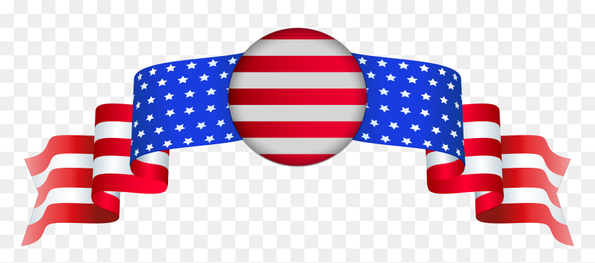 Usa Banner Clip Art, HD Png Download - united states png
