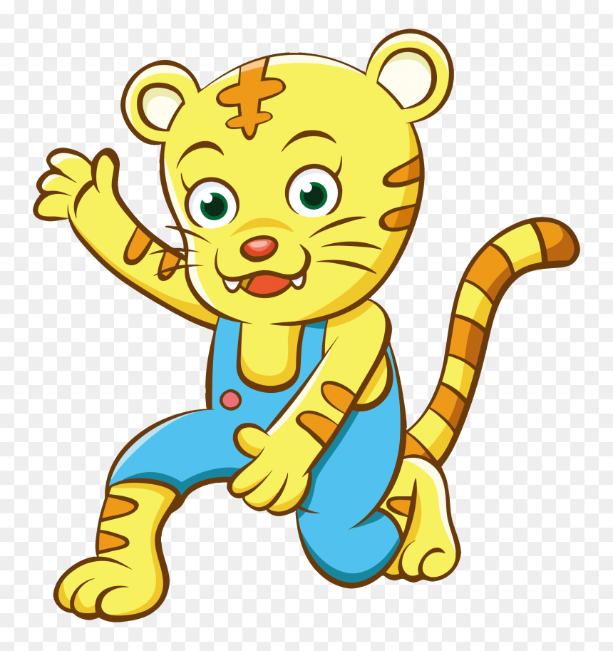 Anthropomorphic Animals In Cartoon, HD Png Download - cheetah png