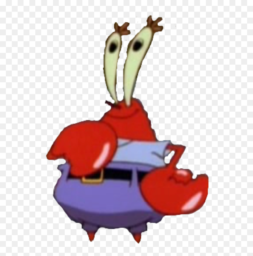 Cartoon, HD Png Download - mr krabs png