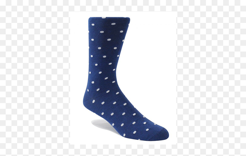 Sock, HD Png Download - polka dots png